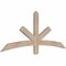 Ekena Millwork Alberta Smooth Timber Gable Bracket, Douglas Fir, 60"W x 25"H x 1 1/2"D x 3 1/2"F, 10/12 Pitch GBW060X25X0204ALB00SDF - alternate 4